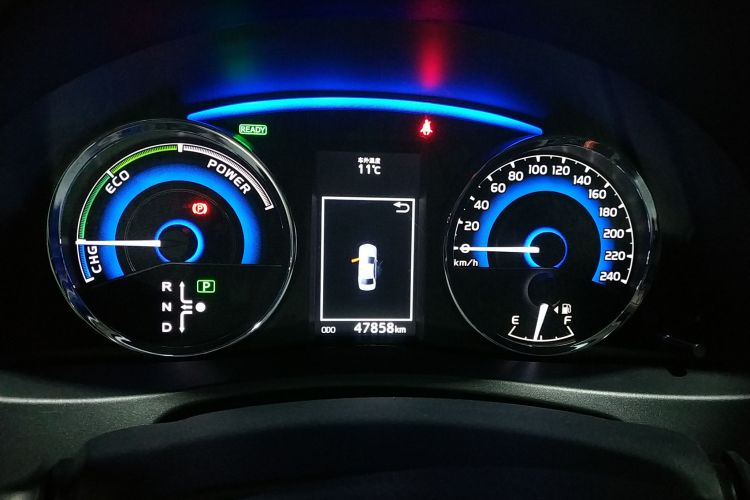 丰田 卡罗拉 2018款 双擎 1.8L E-CVT智尚版中控内饰14