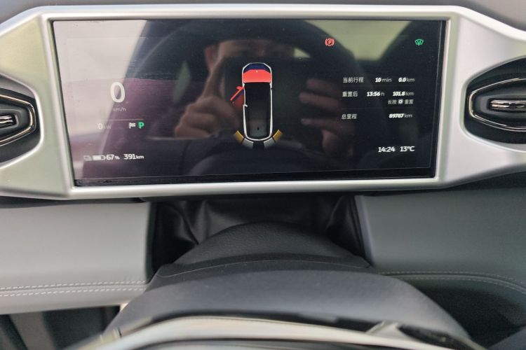 蔚来ES8 2020款 580KM 签名版 六座版中控内饰14