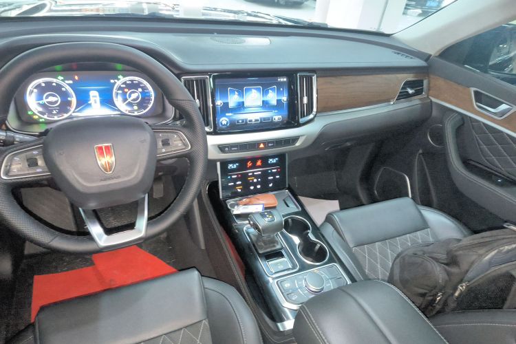 红旗HS7 2019款 3.0T 自动四驱旗悦版中控内饰16