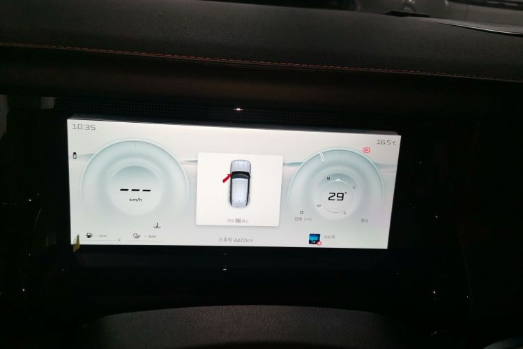 捷途山海T1 2024款 150km 向海中控内饰14