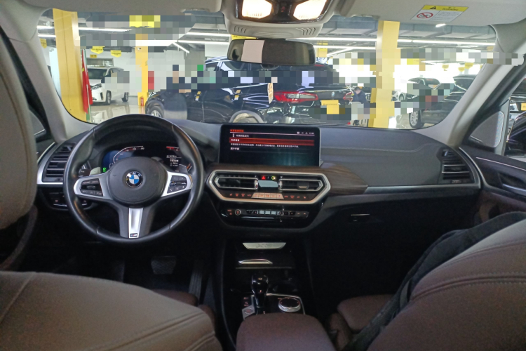 宝马X3 2022款 xDrive30i 领先型 M曜夜套装中控内饰12