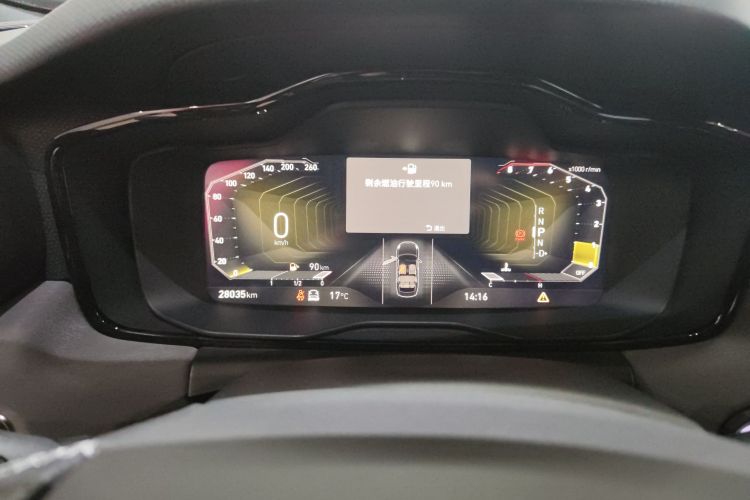 领克03 2022款 1.5TD DCT劲Pro中控内饰14