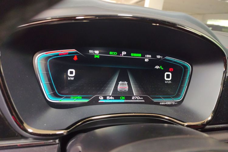 比亚迪 汉 2020款 EV 四驱高性能版旗舰型中控内饰14