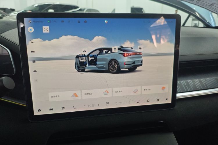 极氪001 2021款 超长续航单电机 WE版中控内饰16