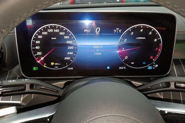 奔驰C级 2024款 C 260 L 运动版中控内饰14