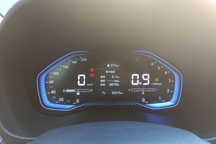 现代 悦纳 2020款 1.4L 手动GLS炫酷版局部细节14