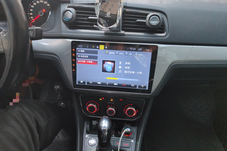 大众 朗逸 2017款 1.6L 自动舒适版中控内饰16