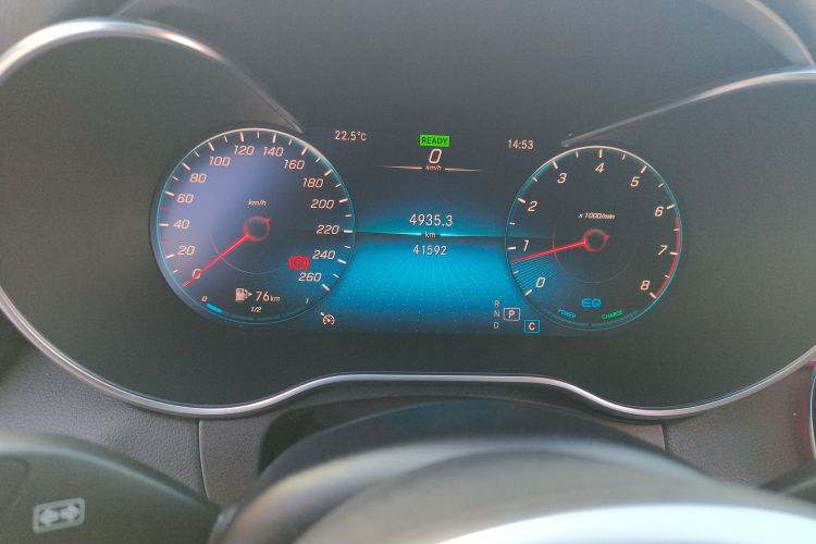 奔驰C级(进口) 2020款 改款 C 260 旅行轿车中控内饰14