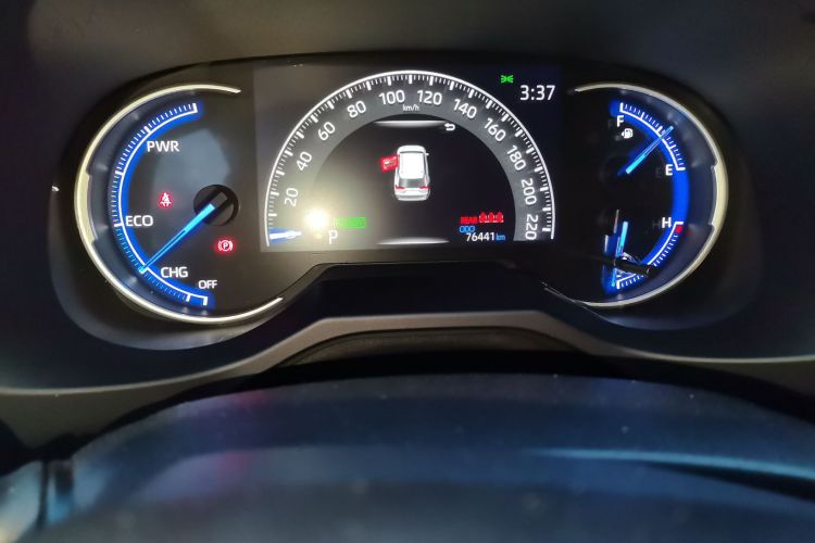 丰田 RAV4荣放 2021款 双擎 2.5L E-CVT四驱精英PLUS版中控内饰15