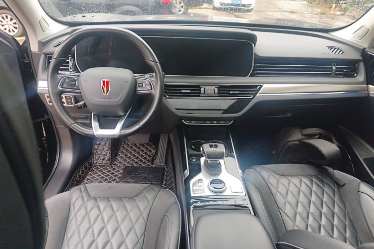 红旗HS5 2019款 2.0T 智联旗享四驱版中控内饰12