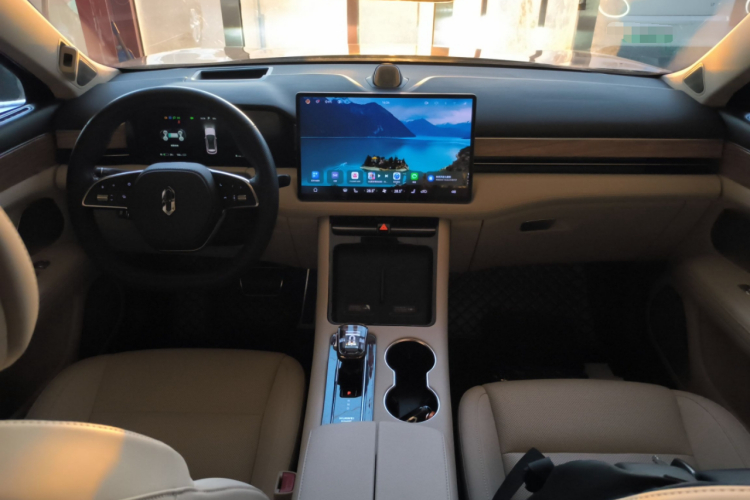 鸿蒙智行 问界M5 2023款 纯电四驱智驾版中控内饰12