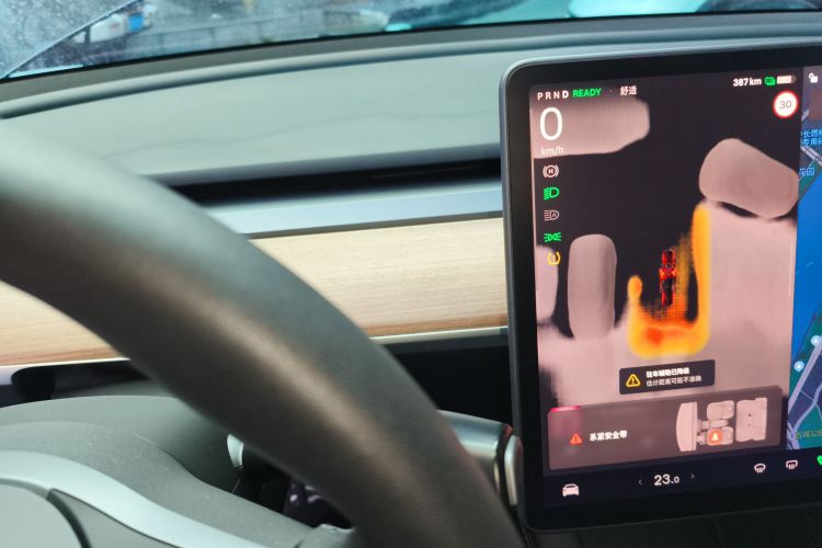 特斯拉 Model 3 2021款 改款二 Performance高性能全轮驱动版中控内饰14