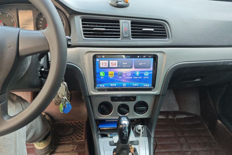 大众 朗逸 2015款 1.6L 自动风尚版中控内饰16
