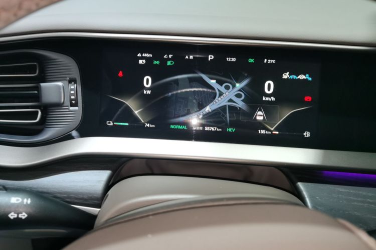 腾势D9 2022款 DM-i 970 四驱尊荣型中控内饰14