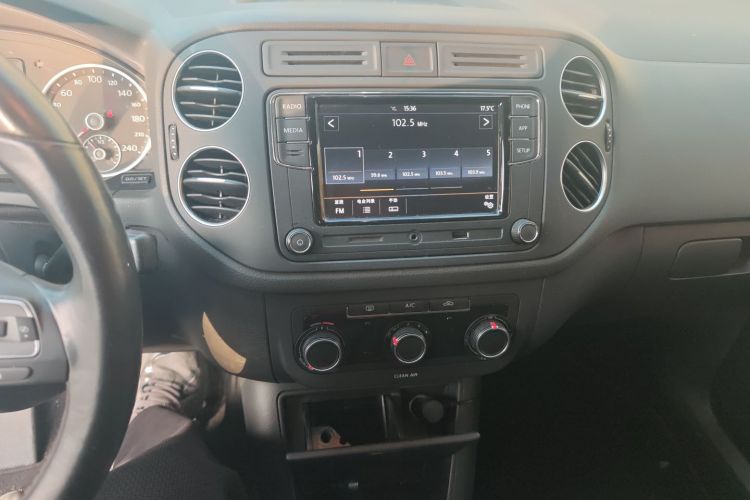 大众 途观 2016款 280TSI 自动两驱丝绸之路风尚版中控内饰16