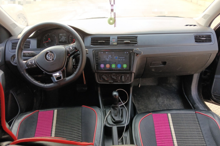 大众 桑塔纳 2021款 1.5L 自动风尚版中控内饰12