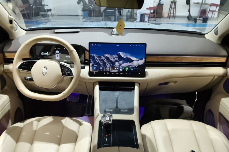 鸿蒙智行 问界M7 2024款 1.5T 后驱Plus版 5座中控内饰7002