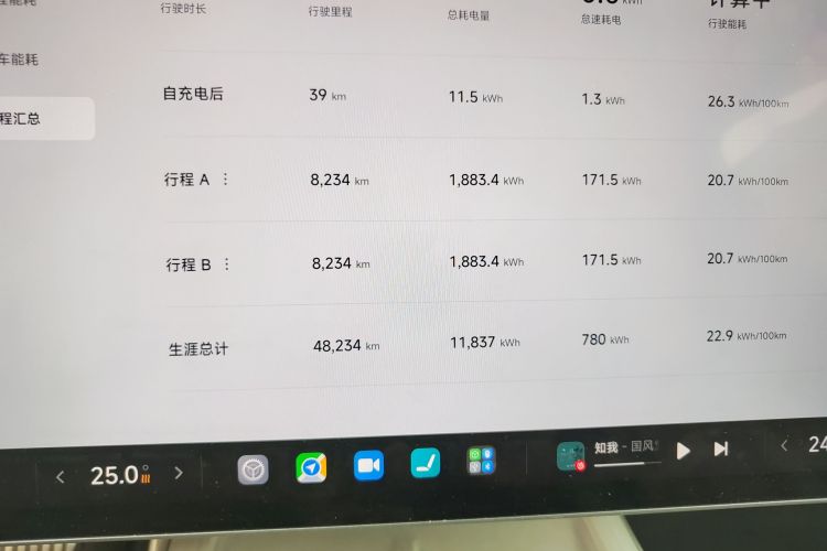小米汽车 小米SU7 2024款 四驱超长续航高阶智驾Max版中控内饰14