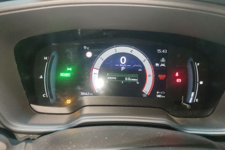 丰田 卡罗拉 2023款 1.8L 智能电混双擎 精英版中控内饰14