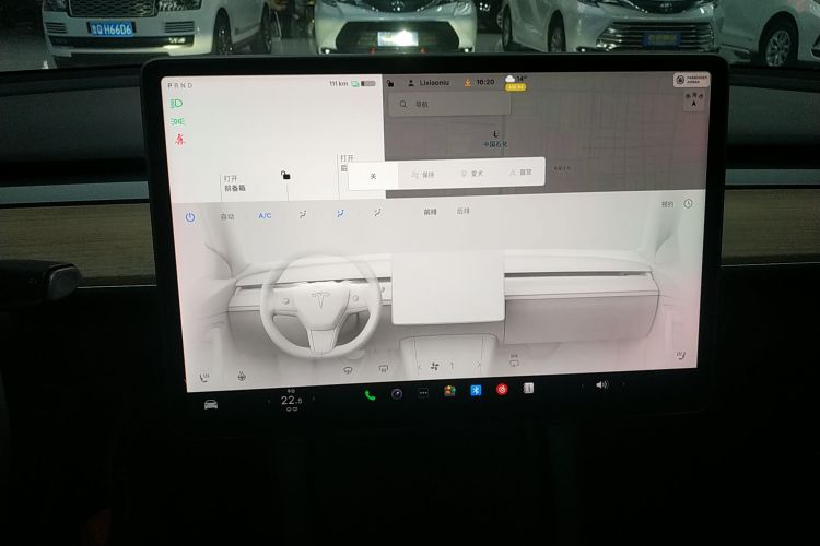 特斯拉 Model 3 2021款 标准续航后驱升级版 3D6中控内饰16