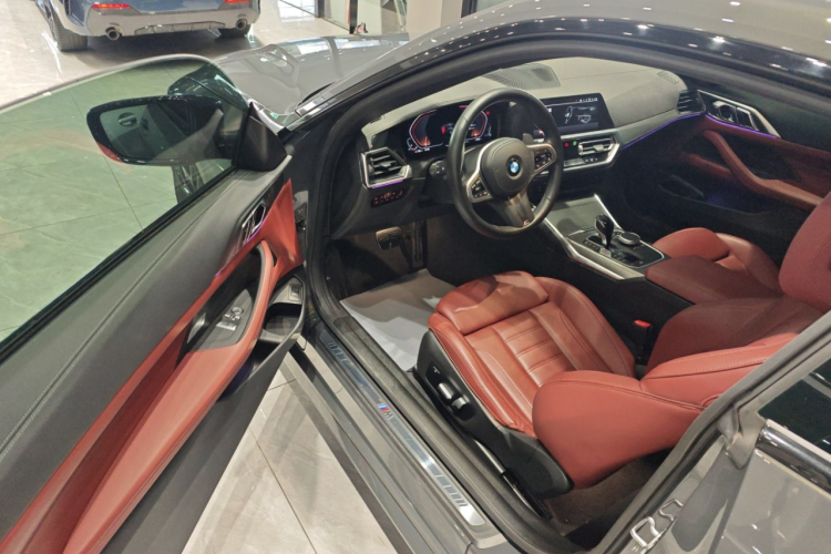 宝马4系 2021款 425i M运动曜夜版中控内饰7003