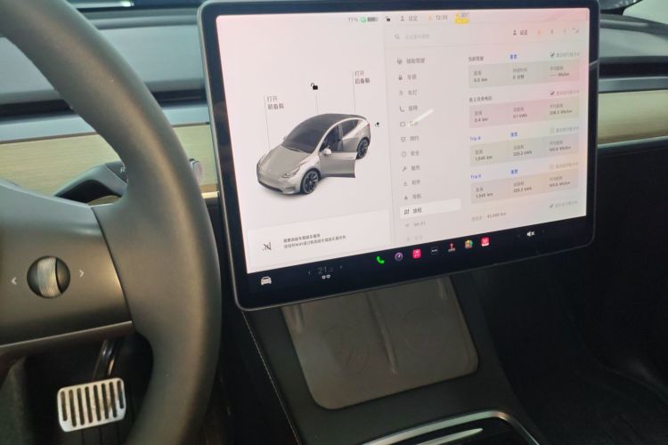 特斯拉 Model Y 2021款 标准续航后驱版中控内饰16