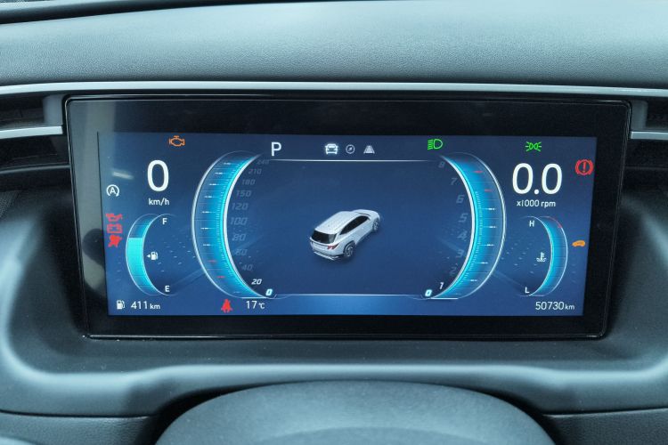 现代 2021款 途胜L 1.5T DCT LUX尊贵版中控内饰14