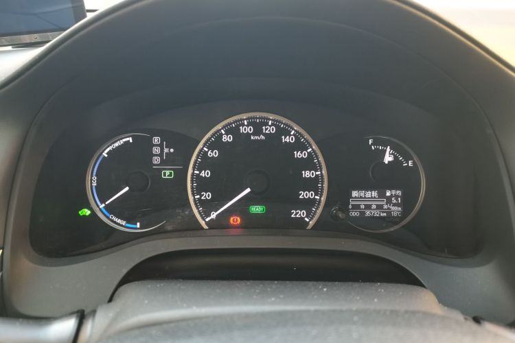 雷克萨斯CT 2017款 CT200h 精英版 单色 国V中控内饰14