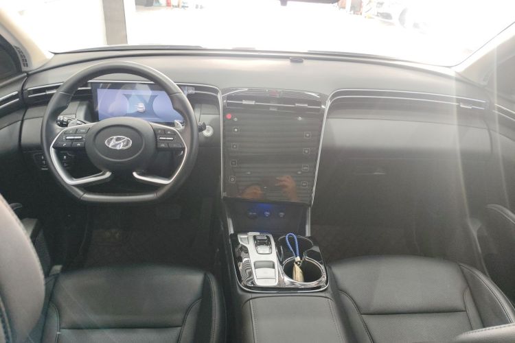 现代 2022款 途胜L 1.5T DCT LUX尊贵版 N Line中控内饰7002