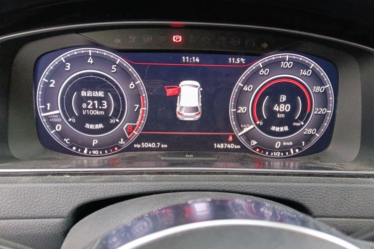 大众 高尔夫GTI 2018款 2.0TSI GTI中控内饰14