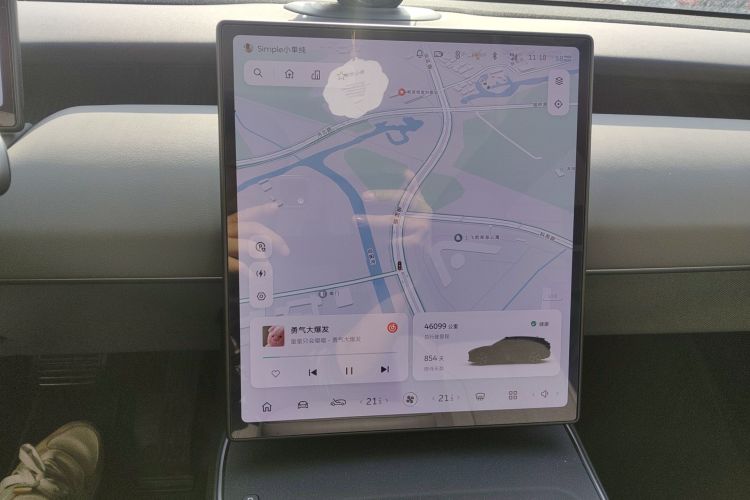 蔚来ET5T 2023款 75kWh Touring中控内饰16