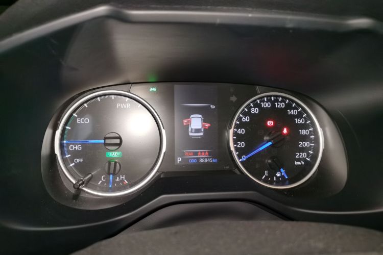 丰田 威兰达 2020款 双擎 2.5L E-CVT四驱豪华版中控内饰14