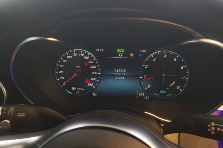 奔驰C级 2021款 C 260 星耀臻藏版中控内饰14
