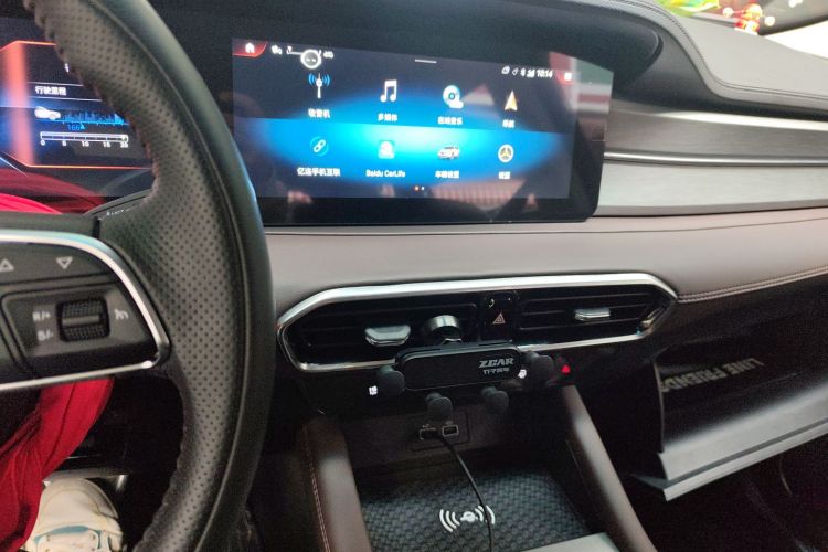 捷途X95 2024款 1.6T DCT时代版 7座中控内饰16