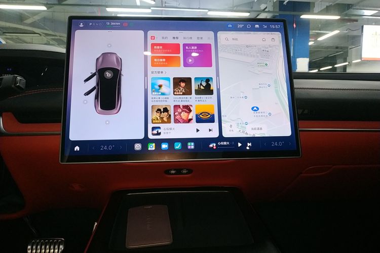 小米汽车 小米SU7 2024款 四驱超长续航高阶智驾Max版中控内饰16