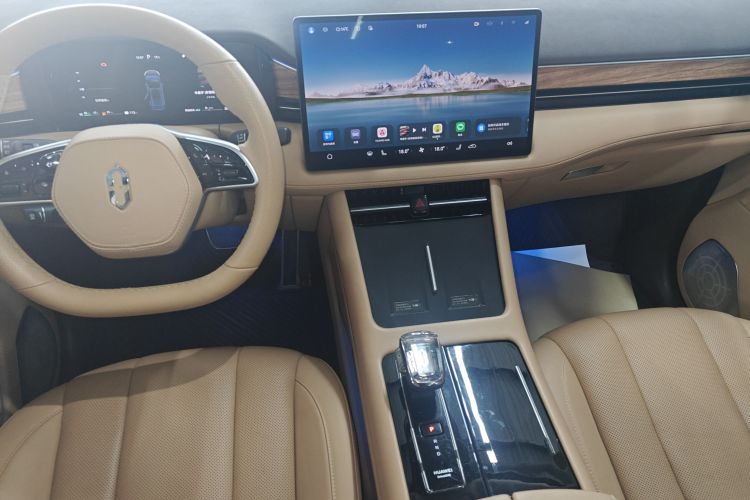 鸿蒙智行 问界M7 2024款 1.5T 智驾四驱Ultra版 5座中控内饰16