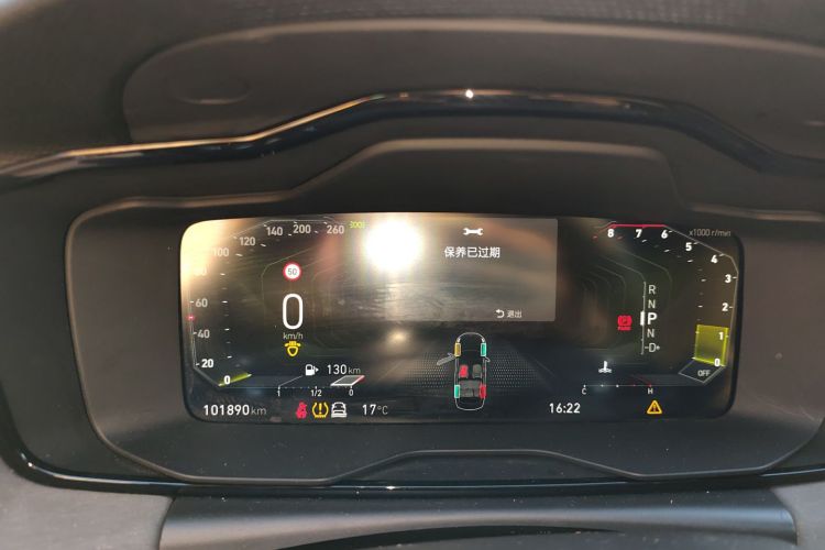 领克03 2022款 2.0TD DCT劲Pro中控内饰14