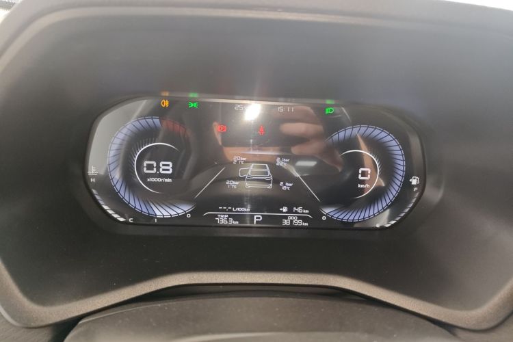 吉利汽车 帝豪 2023款 第4代冠军版 1.5L CVT尊贵型中控内饰14