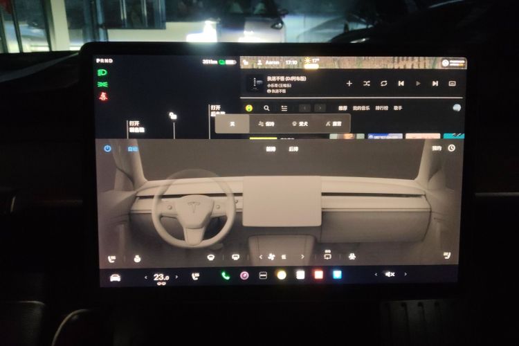 特斯拉 Model Y 2021款 长续航全轮驱动版中控内饰16