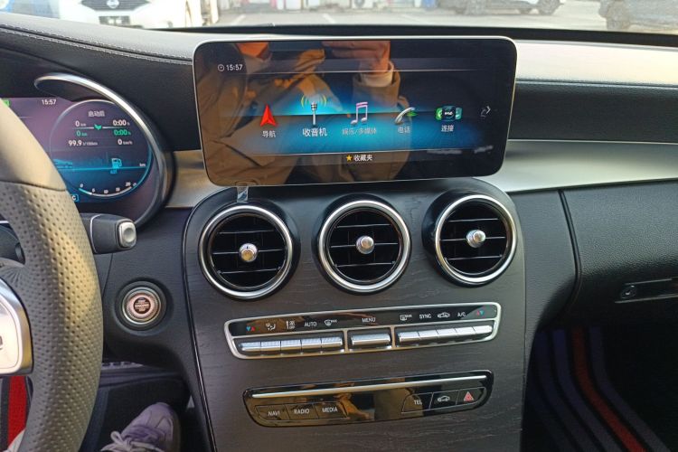 奔驰C级 2020款 C 260 L 运动版中控内饰16