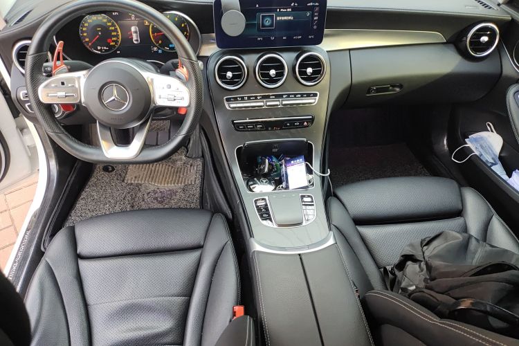 奔驰C级 2020款 改款 C 260 L 运动版中控内饰7002