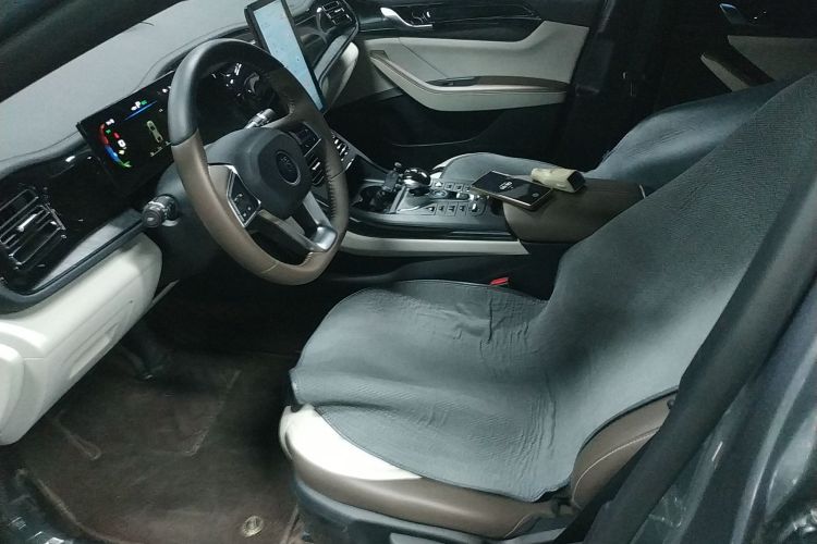 比亚迪 秦PLUS 2024款 荣耀版 DM-i 55KM领先型中控内饰19