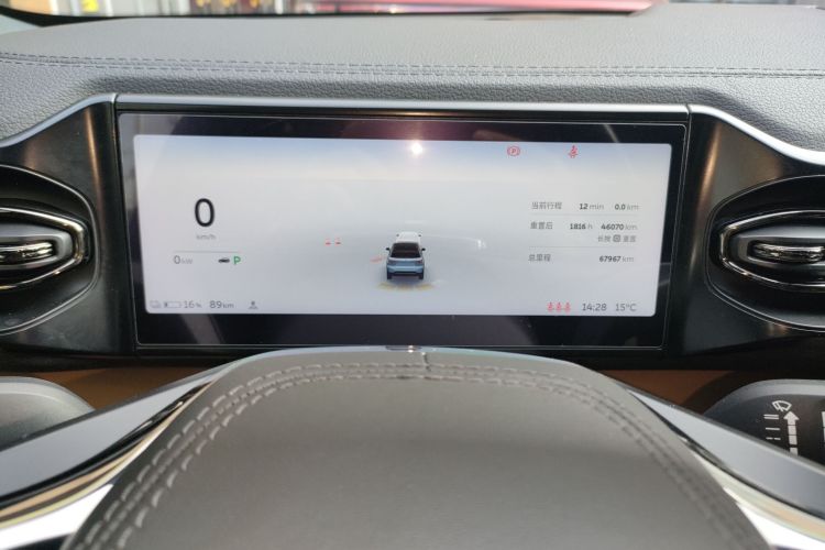 蔚来ES6 2020款 600KM 运动版中控内饰14