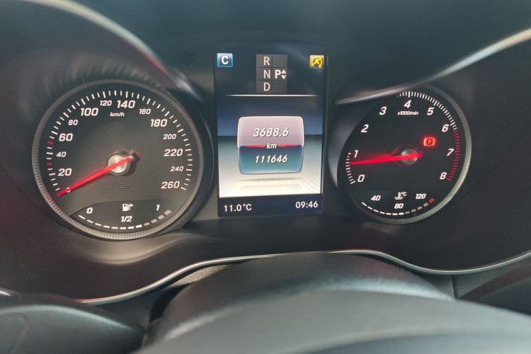 奔驰C级 2016款 C 200 L 运动型中控内饰15