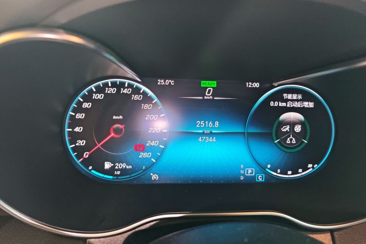 奔驰C级(进口) 2020款 C 260 轿跑车中控内饰14