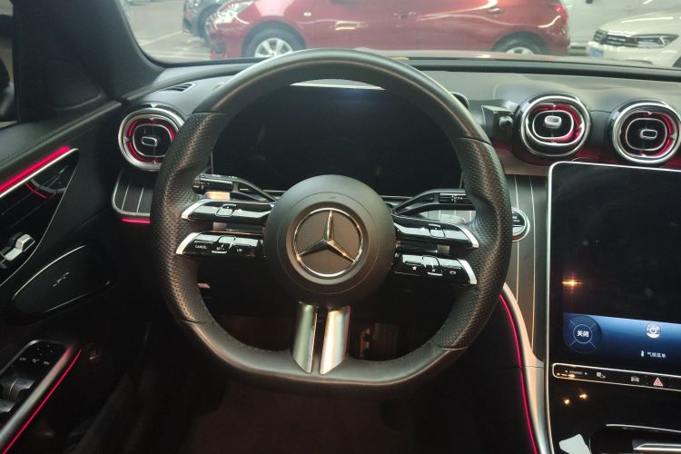 奔驰C级 2022款 改款 C 260 L 运动版中控内饰13