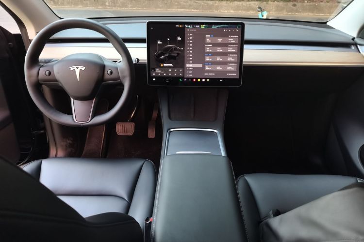 特斯拉 Model Y 2022款 改款 后轮驱动版中控内饰7002