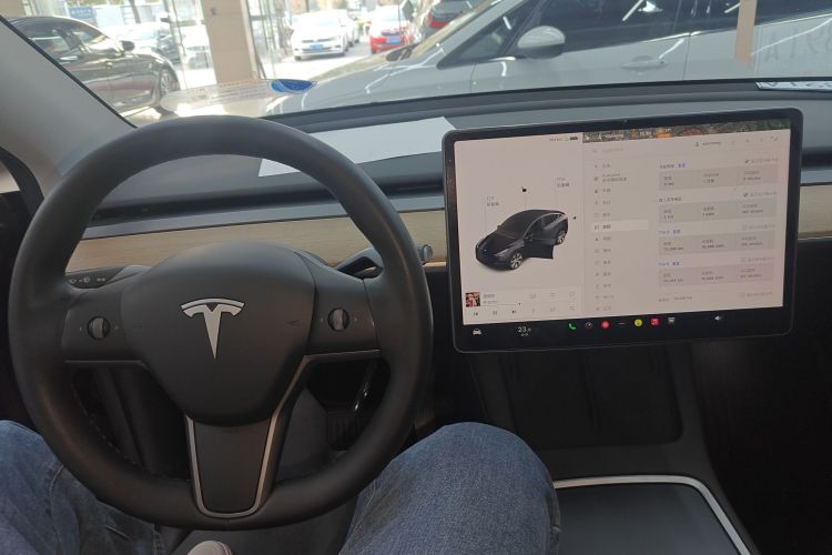 特斯拉 Model Y 2021款 标准续航后驱版中控内饰12