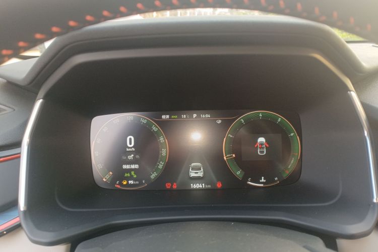 领克06 2020款 1.5T 耀Halo中控内饰14