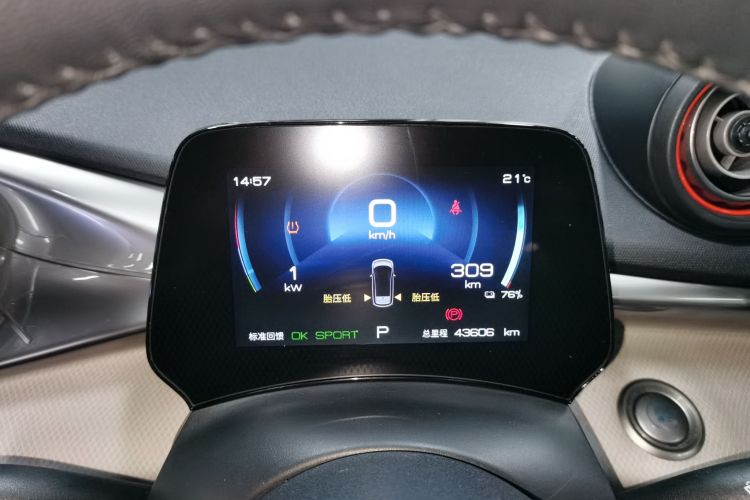 比亚迪 海豚 2021款 405km 时尚版中控内饰14